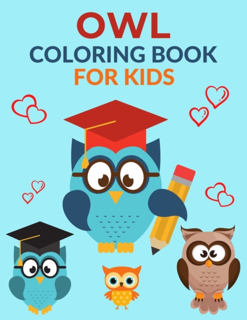 Owl Coloring Book For Kids