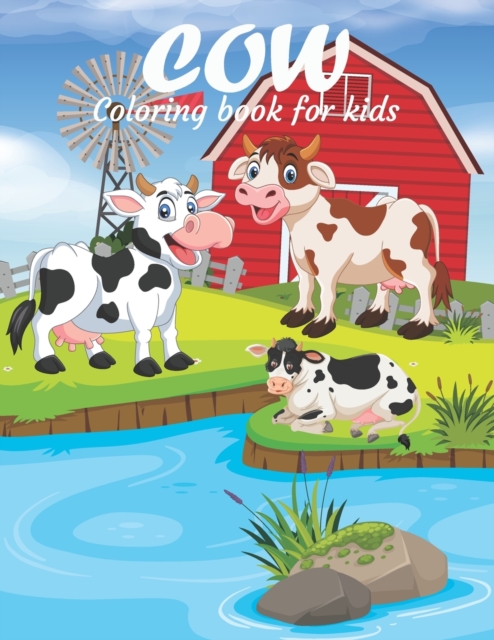 Cow Coloring Book For Kids