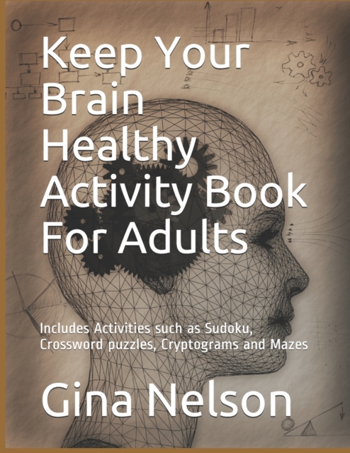 Keep Your Brain Healthy Activity Book For Adults