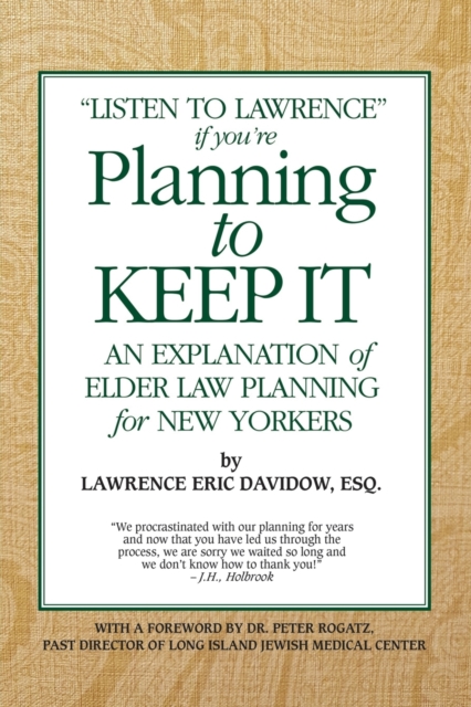Planning To Keep It