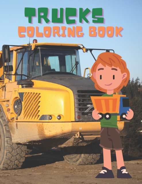 Trucks Coloring Book