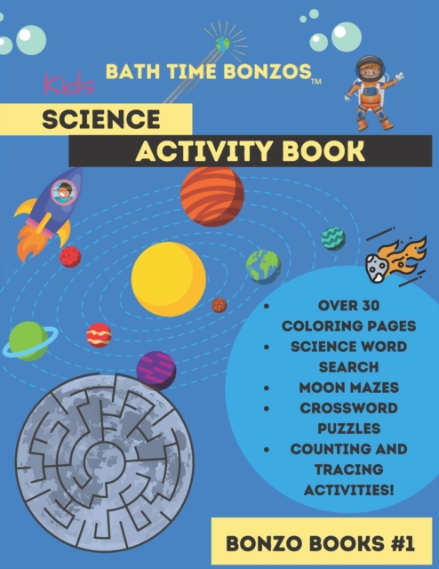 Bath time Bonzos Space Coloring and Activity Book