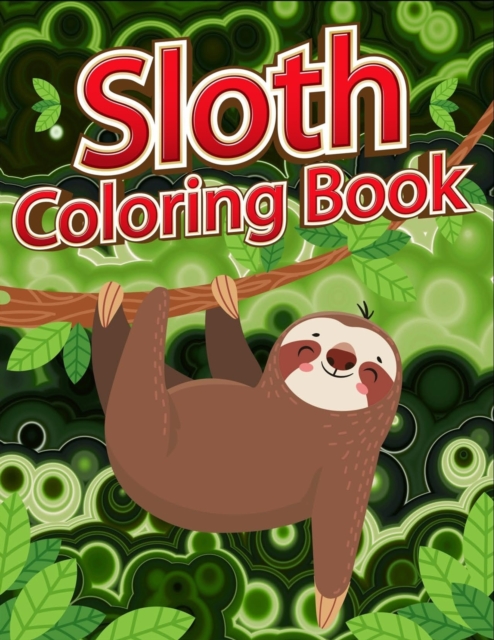 Sloth coloring book