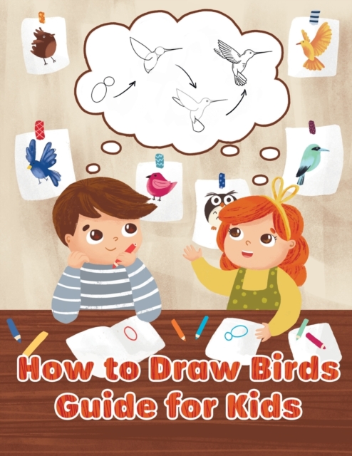 How to Draw Tropical and Extinct Birds Step by Step Tracing Guide Illustrations for Toddlers and kids Who Love Birdwatching