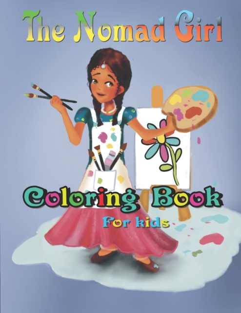The Nomad Girl Coloring book for Kids