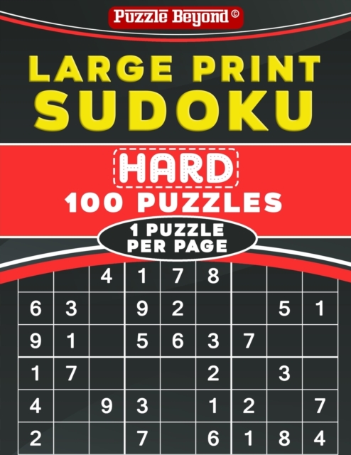 Large Print Sudoku