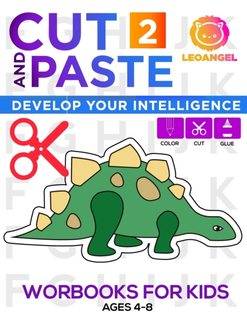 Cut and Paste workbooks for kids ages 4-8