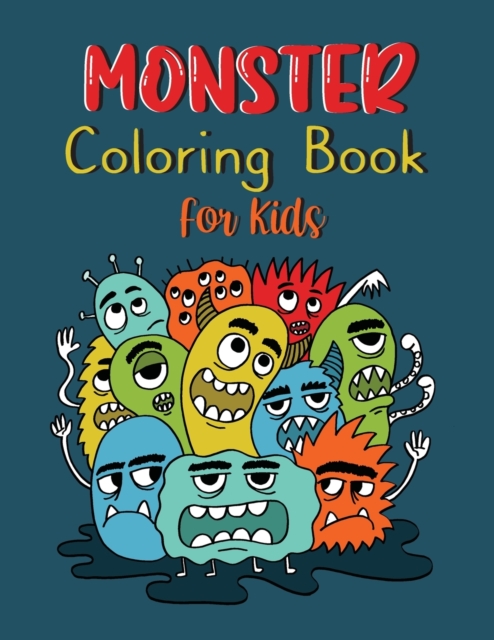 Monster Coloring Book for Kids