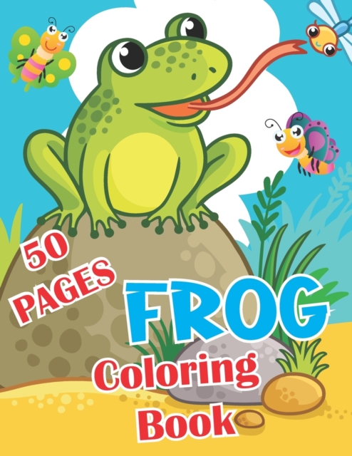Frog Coloring Book