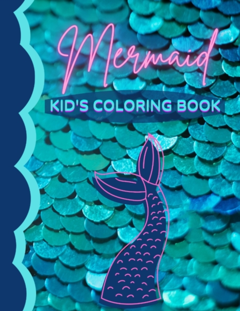 Mermaid Kid's Coloring Book