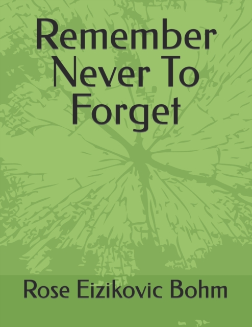 Remember Never To Forget