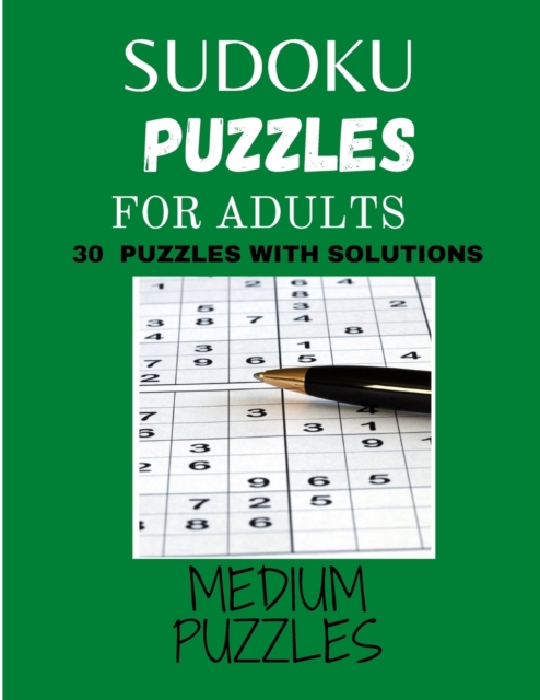 Sudoku puzzles for adults