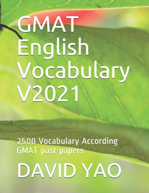 GMAT English Vocabulary V2021