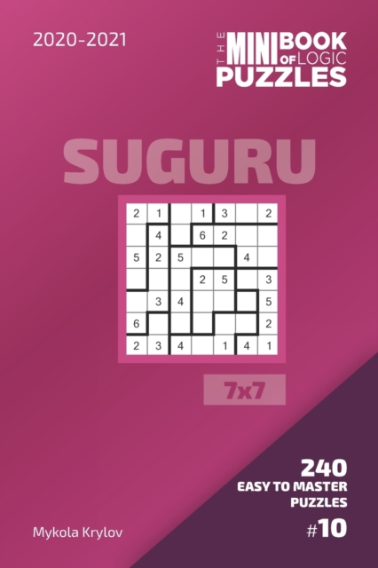 The Mini Book Of Logic Puzzles 2020-2021. Suguru 7x7 - 240 Easy To Master Puzzles. #10