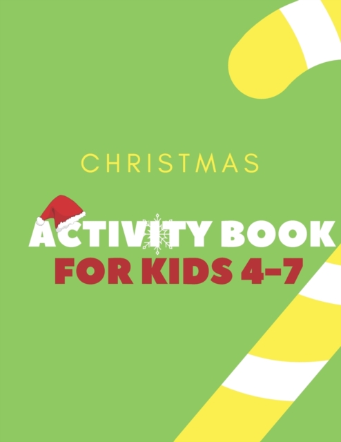 Christmas Activity Book for Kids 4-7