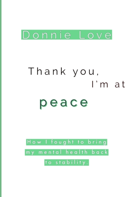 Thank you, I'm at PEACE