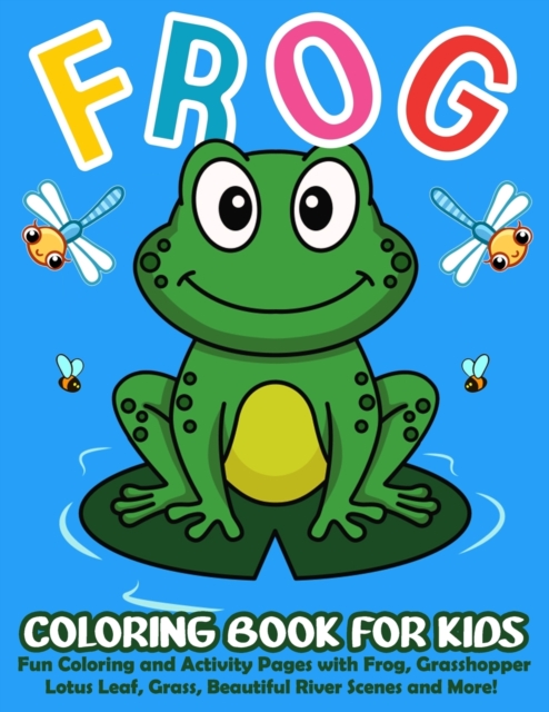 Frog Coloring Book for Kids