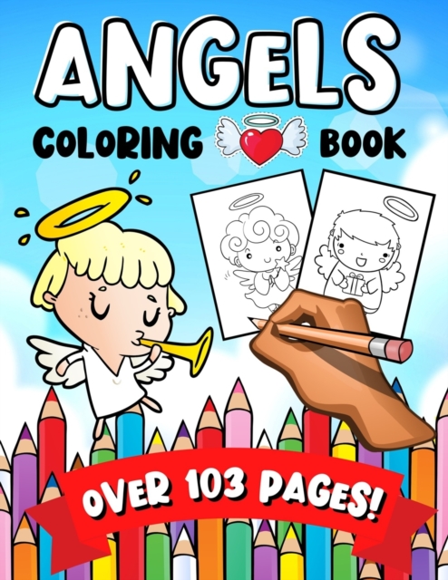 Angels Coloring Book