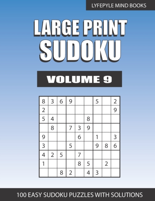 Large Print Sudoku