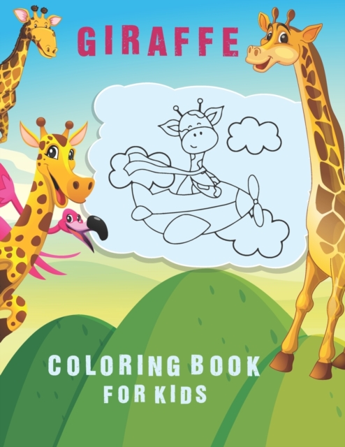 Giraffe Coloring Book For Kids