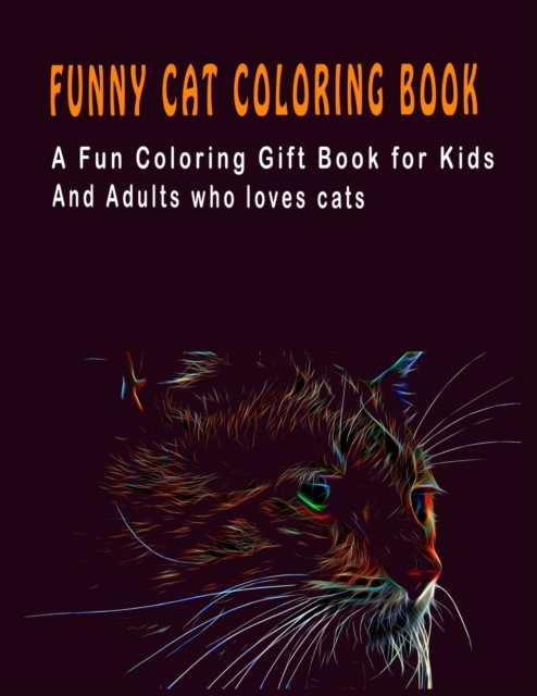 Funny Cat Coloring Book