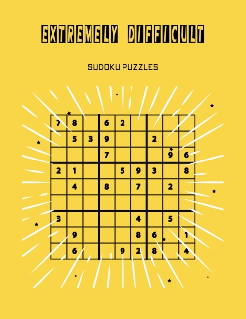 Extremely difficult sudoku puzzles