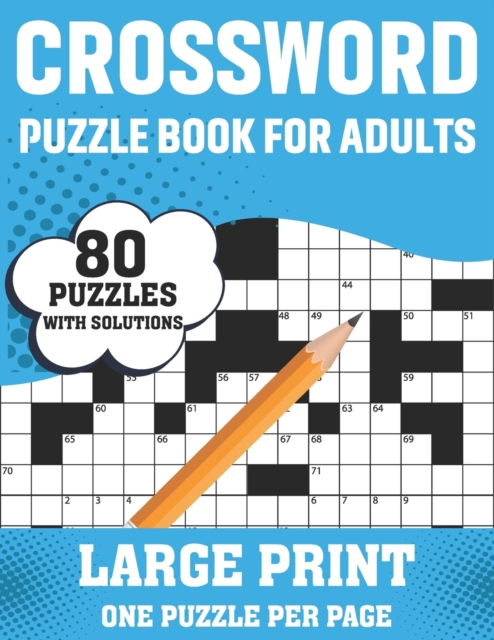 Crossword Puzzle Book For Adults