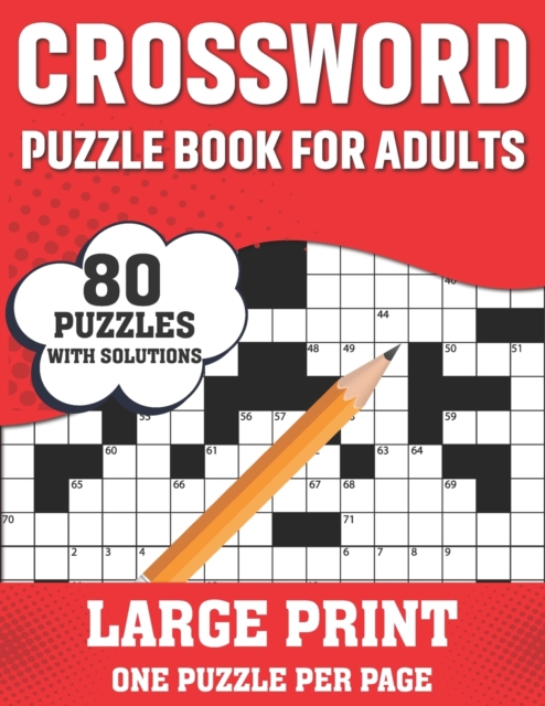 Crossword Puzzle Book For Adults