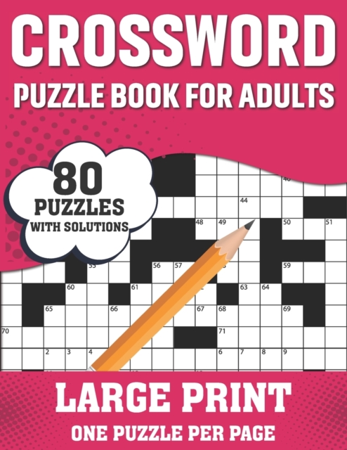 Crossword Puzzle Book For Adults