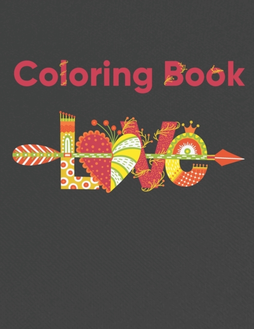 Love Coloring Book