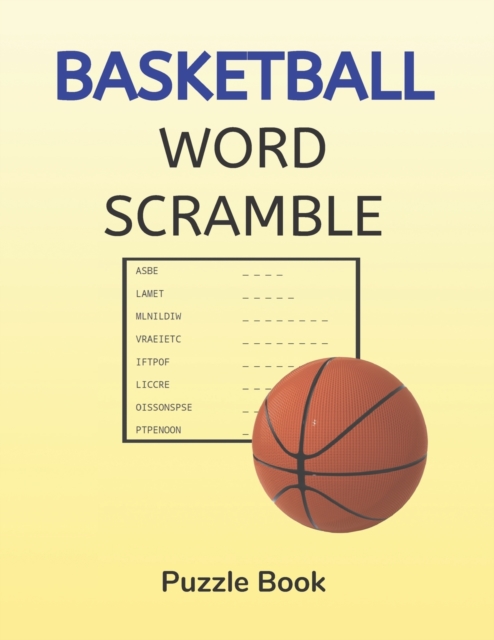 Basketball Word Scramble