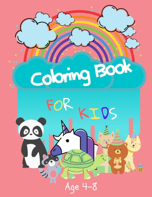 Coloring Book For Kids Ages 4-8