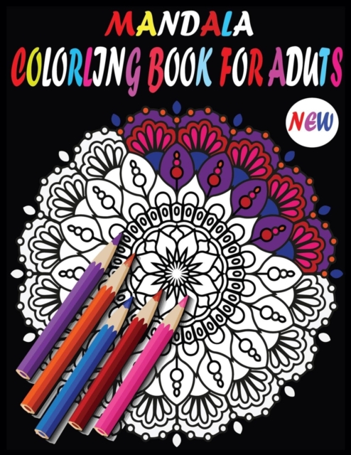 New Mandala Adult Coloring Books