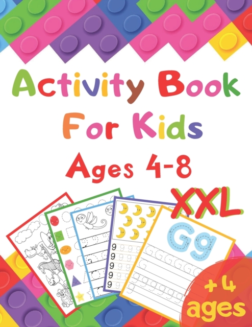 Activity Book For Kids Ages 4-8 XXL