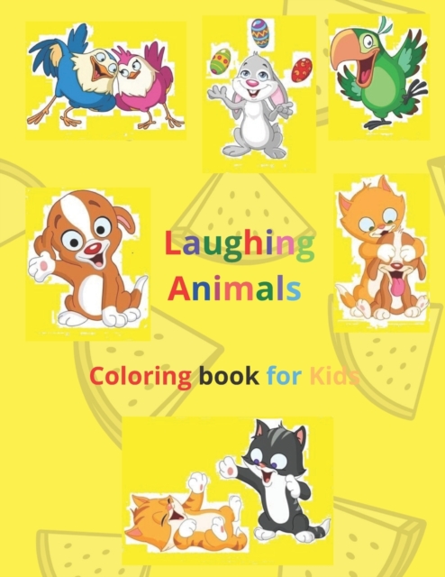 Laughing Animals Coloring Book for kids