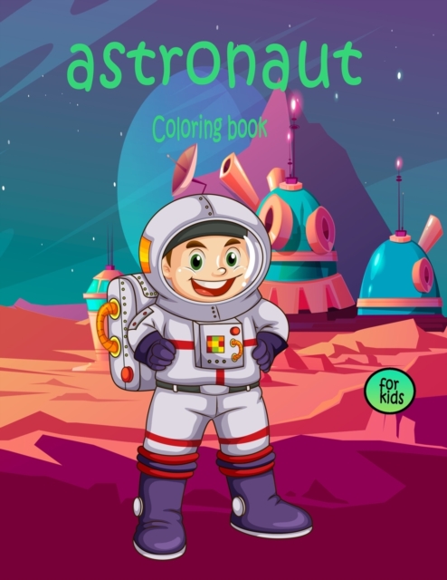 astronaut coloring book for kids