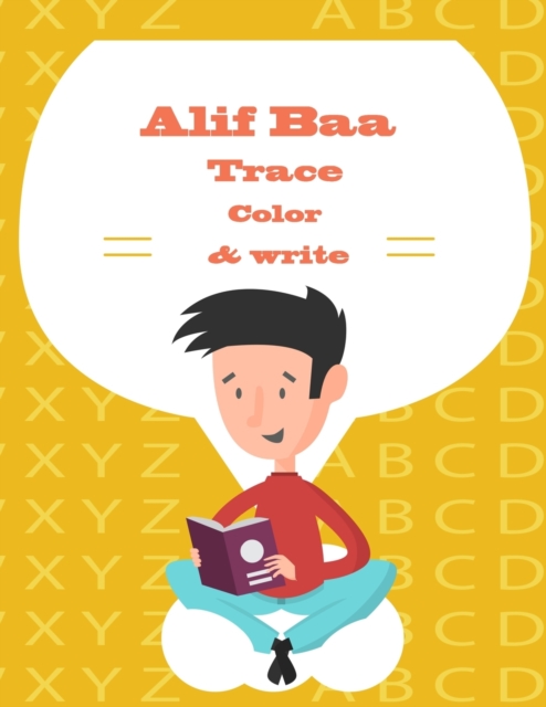 Alif Baa Trace color & Write