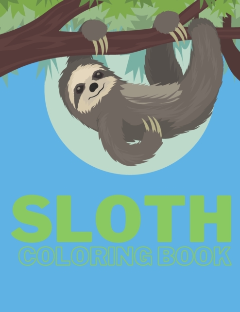 Sloth Coloring Book