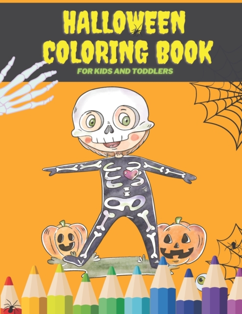 Halloween Coloring Book For Kids and Toddlers