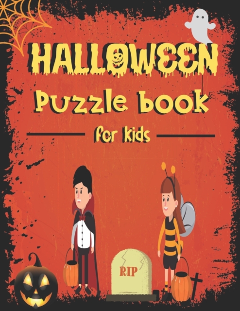 Halloween Puzzle Book For Kids RIP..