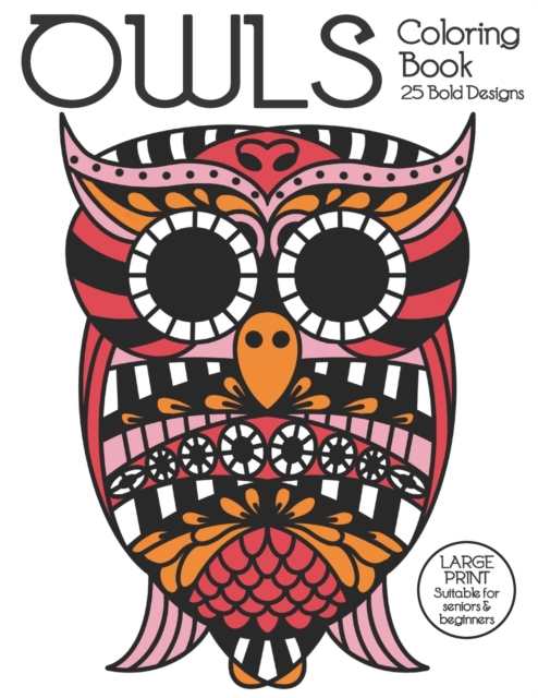 Owls Coloring Book
