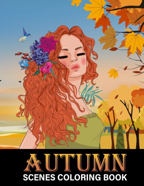 Autumn Scenes Coloring Book
