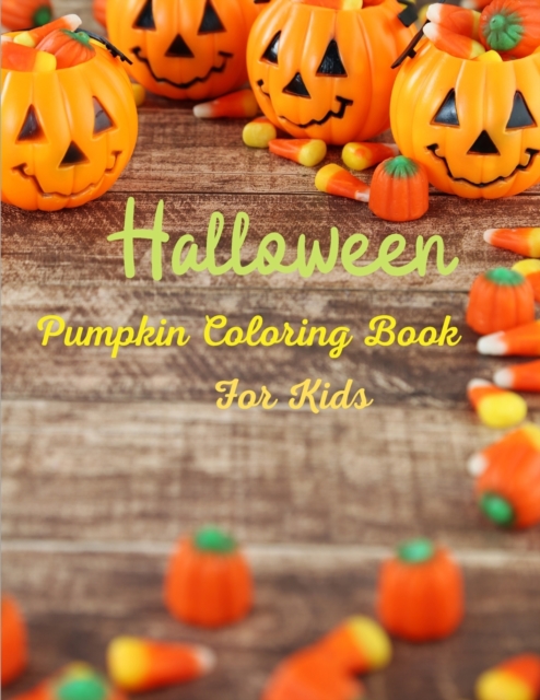 Halloween Pumpkin Coloring Book For Kids