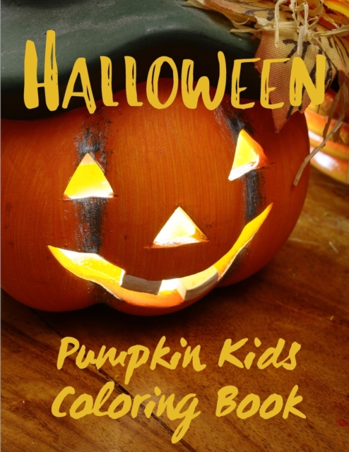 Halloween Pumpkin Kids Coloring Book
