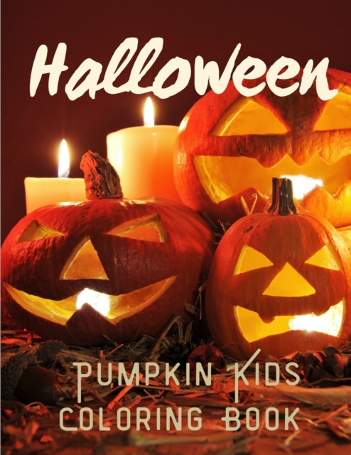 Halloween Pumpkin Kids Coloring Book