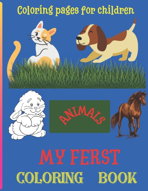 My First Coloring Book - Animals
