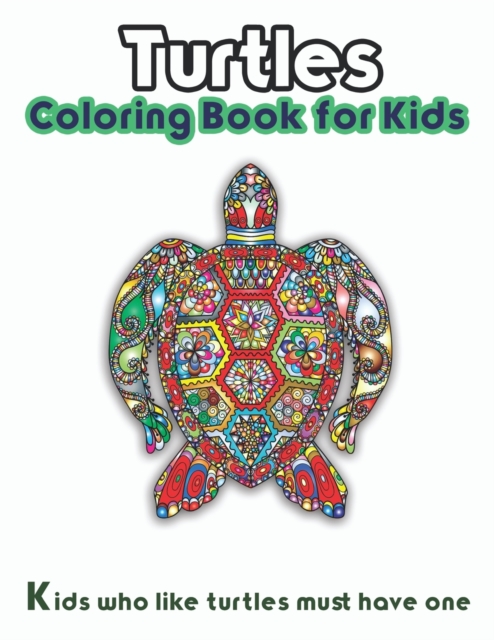 Turtles Coloring Book for Kids