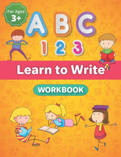 ABC and 123 Learn to Write Workbook