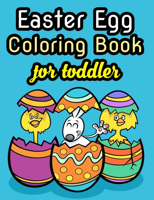 Easter Egg Coloring Book For Toddler