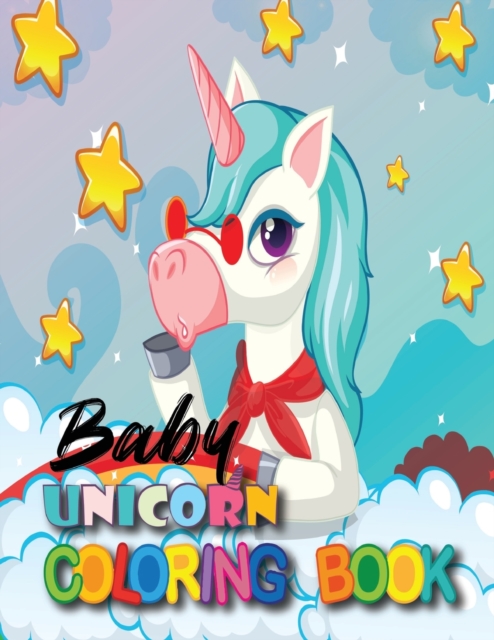 Baby Unicorn Coloring Book
